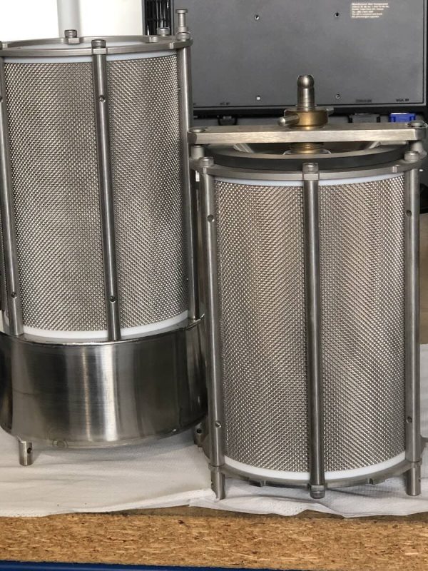 Tambour de lavage complet avec socle ou couvercle.