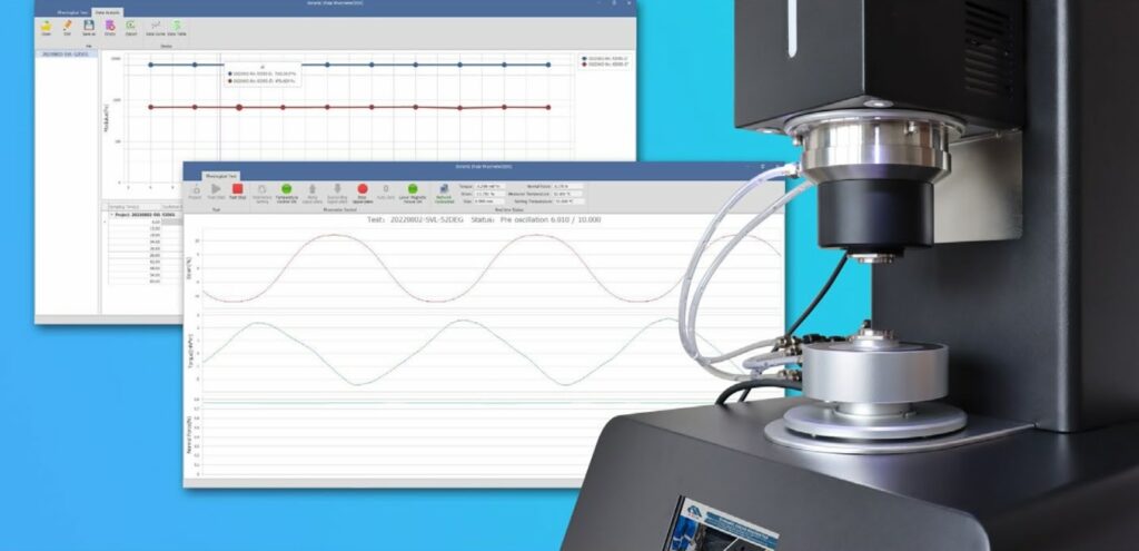 Visualisation des données rhéologiques